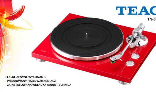 "Gramofon TEAC TN-300 w salonie Q21