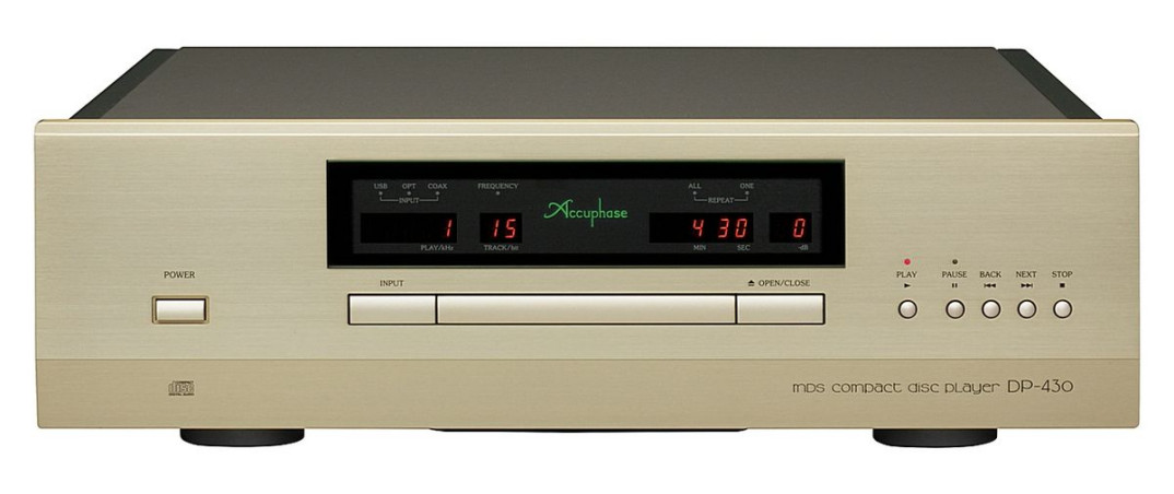 Prezentacja odtwarzacza Accuphase DP-430 w salonie Mega Hz