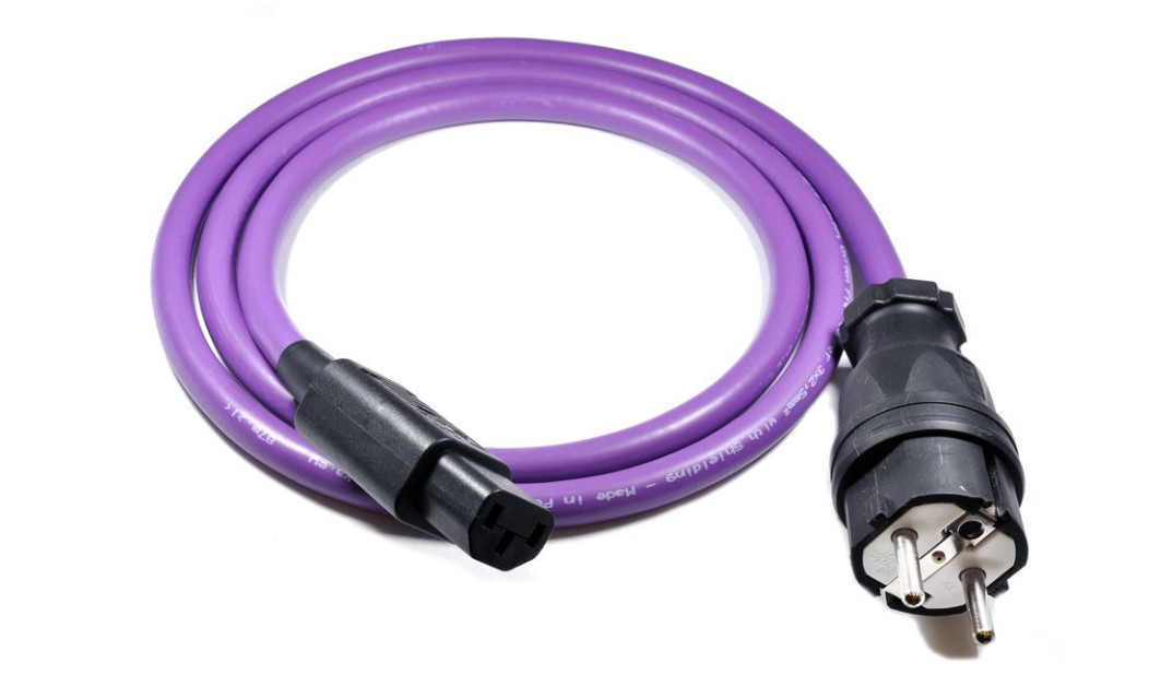 Przewody zasilające Melodika Purple Rain z wtykami Schuko oraz IEC