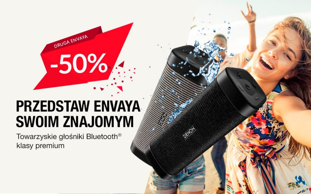 Przy zakupie głośnika Denon Envaya drugi za pół ceny