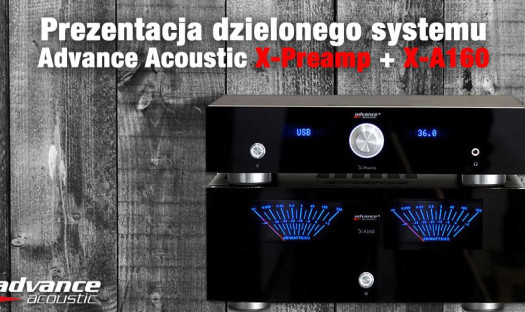 Prezentacje dzielonego systemu stereo Advance Acoustic w salonie Q21