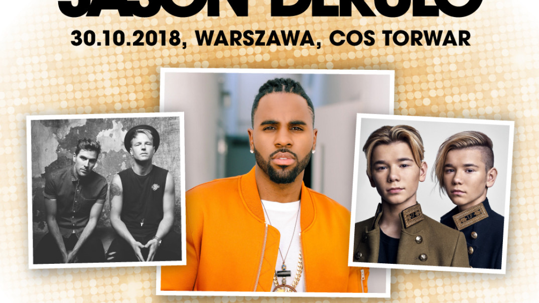 Marcus i Martinus gośćmi specjalnymi Jasona Derulo na koncercie w Polsce
