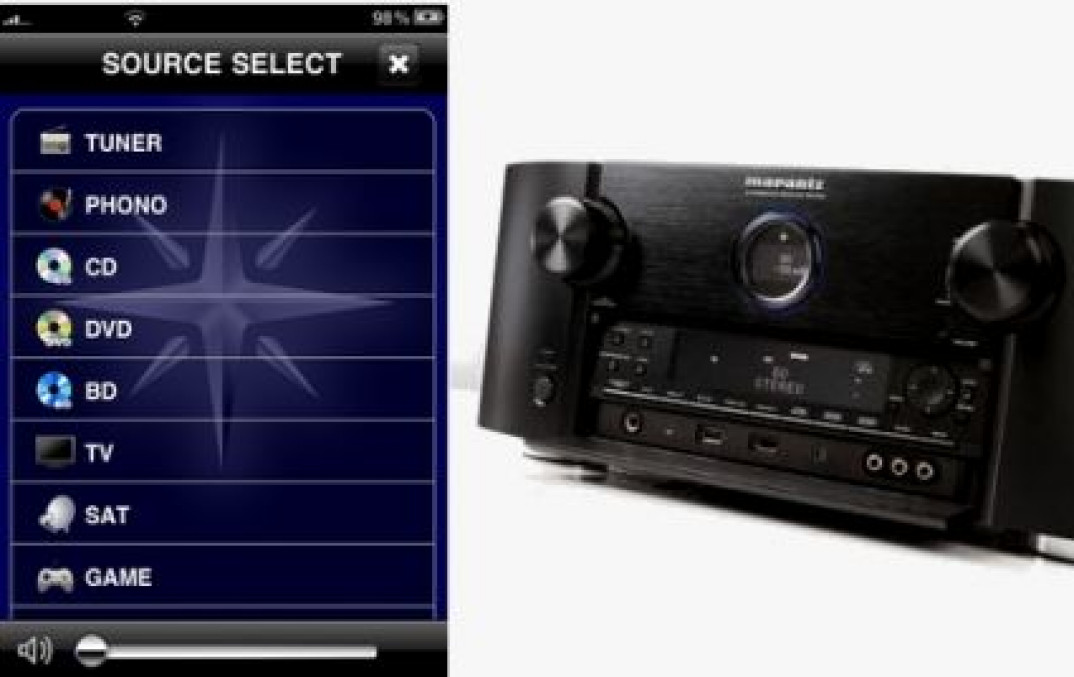 Apilkacja Marantz Wizz App dla SR 7005