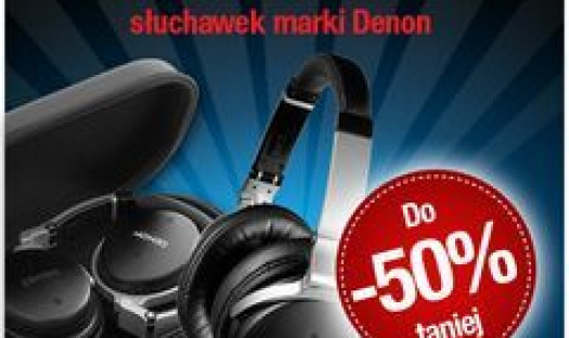 Wielka wyprzedaż słuchawek Denon