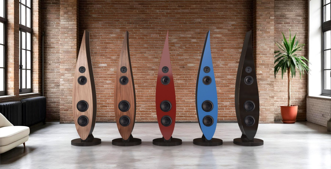 Tego jeszcze nie było. Blade Vibe - kolumny głośnikowe z recyklingowanych łopat turbin wiatrowych