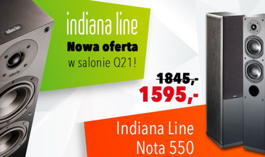 Indiana Line Nota 550 w kwietniu taniej