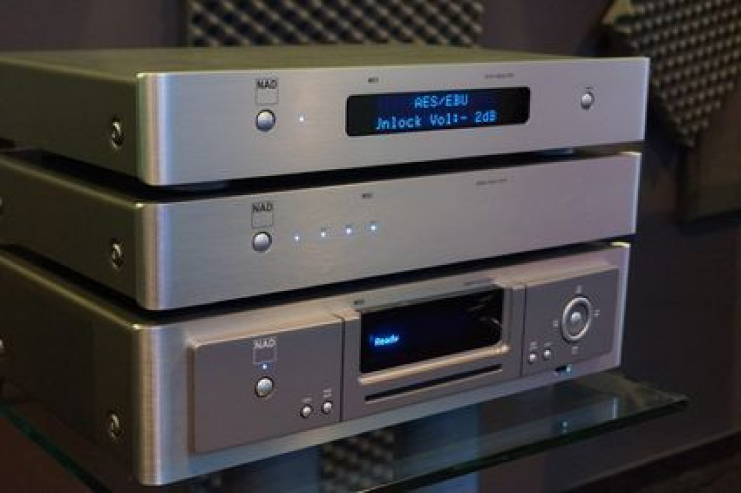 Trzy-elementowe cyfrowe źródło dźwięku NAD serii Masters w pabianickim salonie Q21