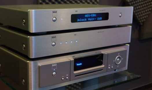 Trzy-elementowe cyfrowe źródło dźwięku NAD serii Masters w pabianickim salonie Q21