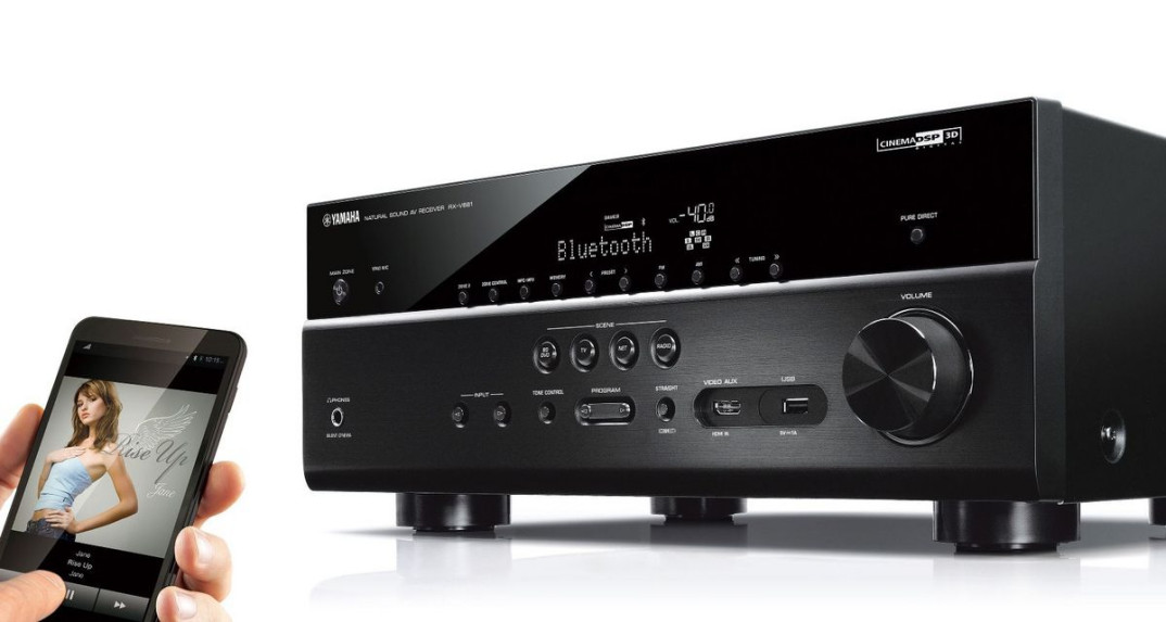 Odsłuchy amplitunera wielokanałowego Yamaha RX-V681 w salonie Q21