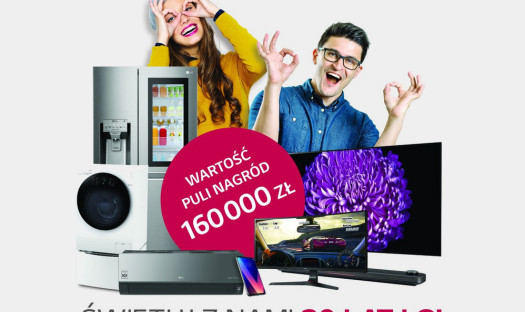 Wielka loteria z okazji 20-lecia LG w Polsce