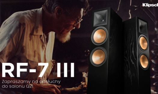 Odsłuchy kolumn Klipsch RF-7 III w salonie Q21