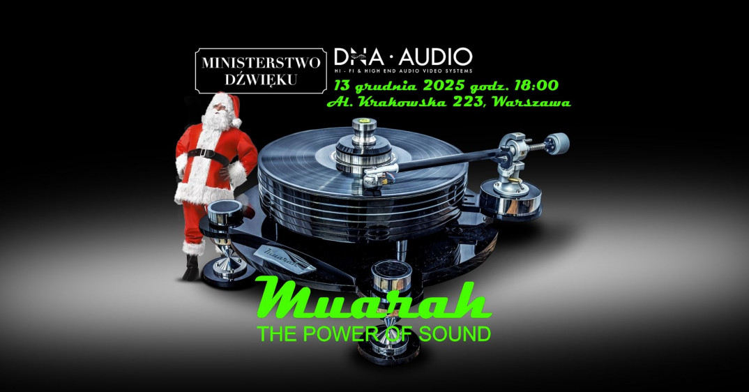 Wieczór winylowy z marką MUARAH w warszawskim salonie Ministerstwo Dźwięku