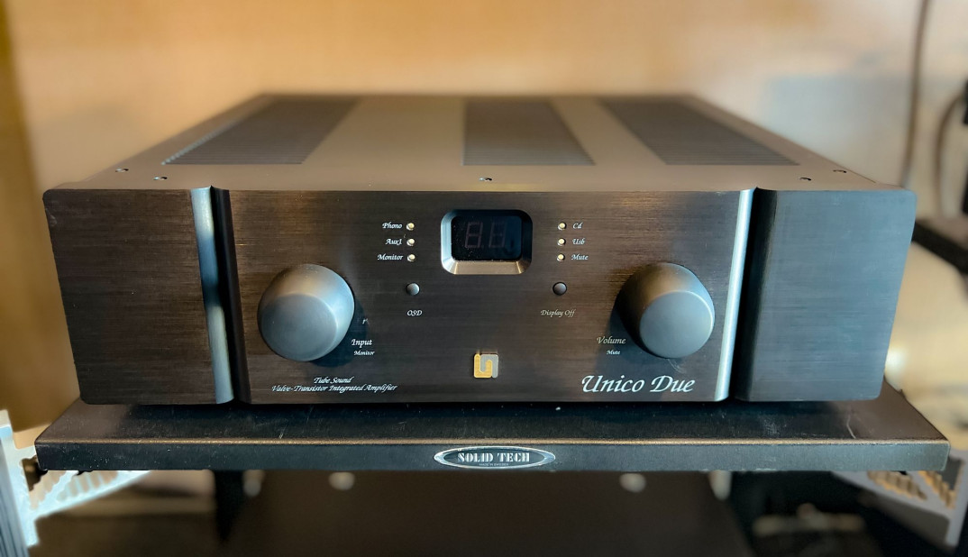 Prezentacja wzmacniacza Unison Reseach Unico Due w salonie Q21