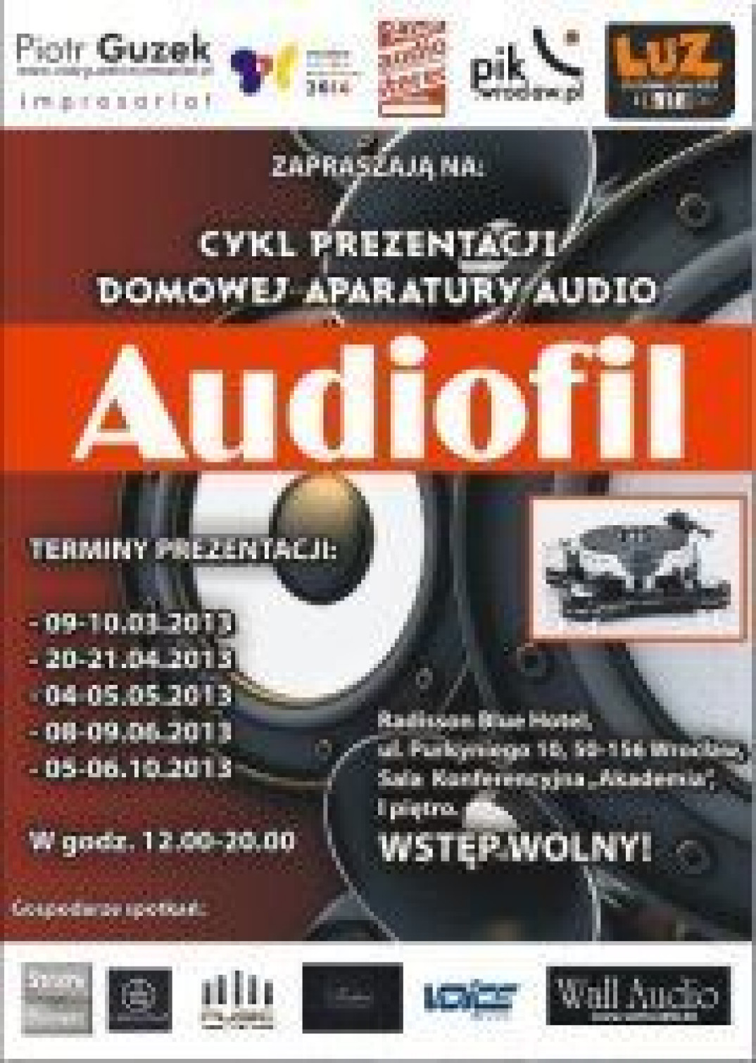 Strefa Dźwięku zaprasza na pierwsze spotkanie z cyklu Audiofil