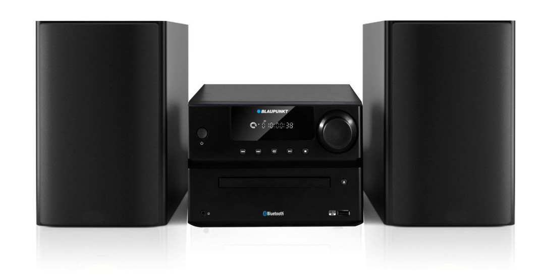 Mikrowieża z Bluetooth Blaupunkt MS35BT