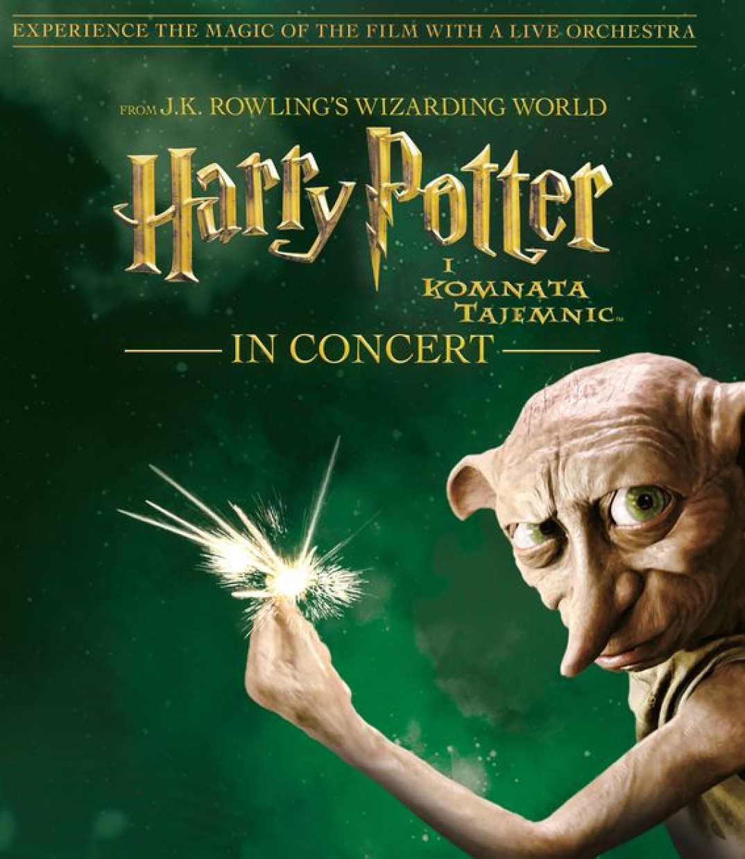 "Harry Potter i komnata tajemnic" z muzyką na żywo w czterech miastach