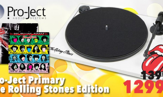 Limitowany gramofon Pro-Ject Primary The Rolling Stones Edition w Q21
