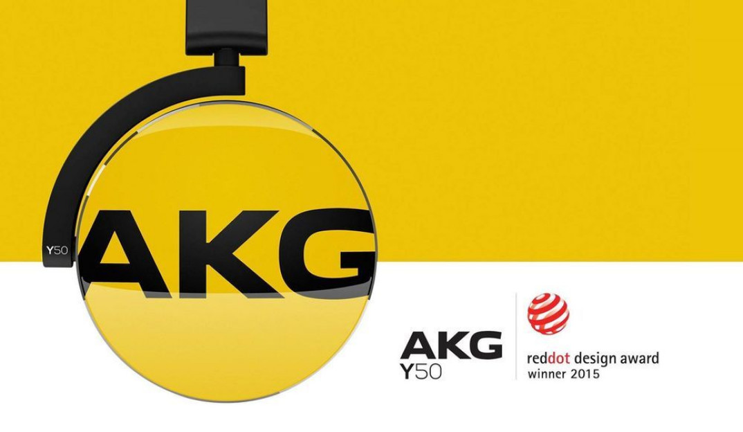 Słuchawki AKG Y50 otrzymały nagrodę Red Dot 2015