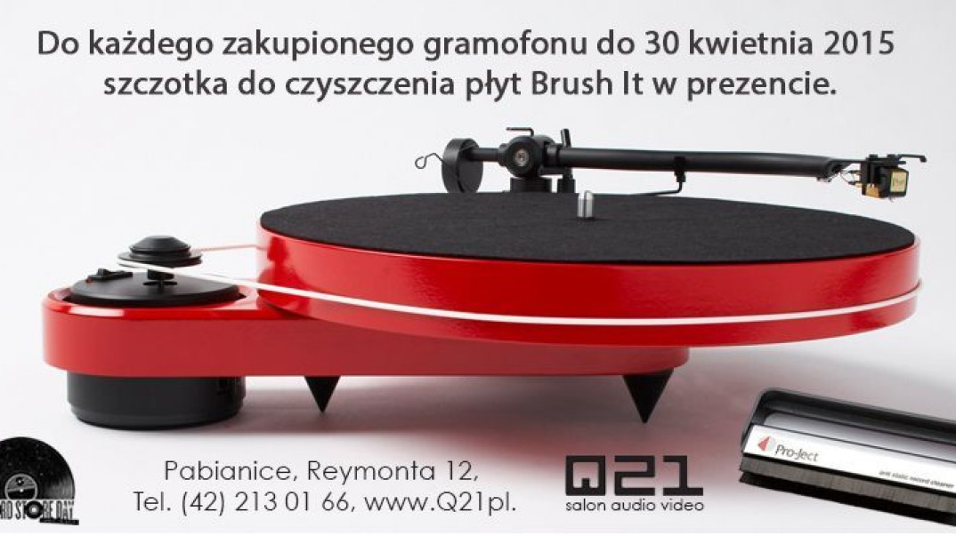 Gramofony z prezentami, czyli Record Store Day w salonie Q21