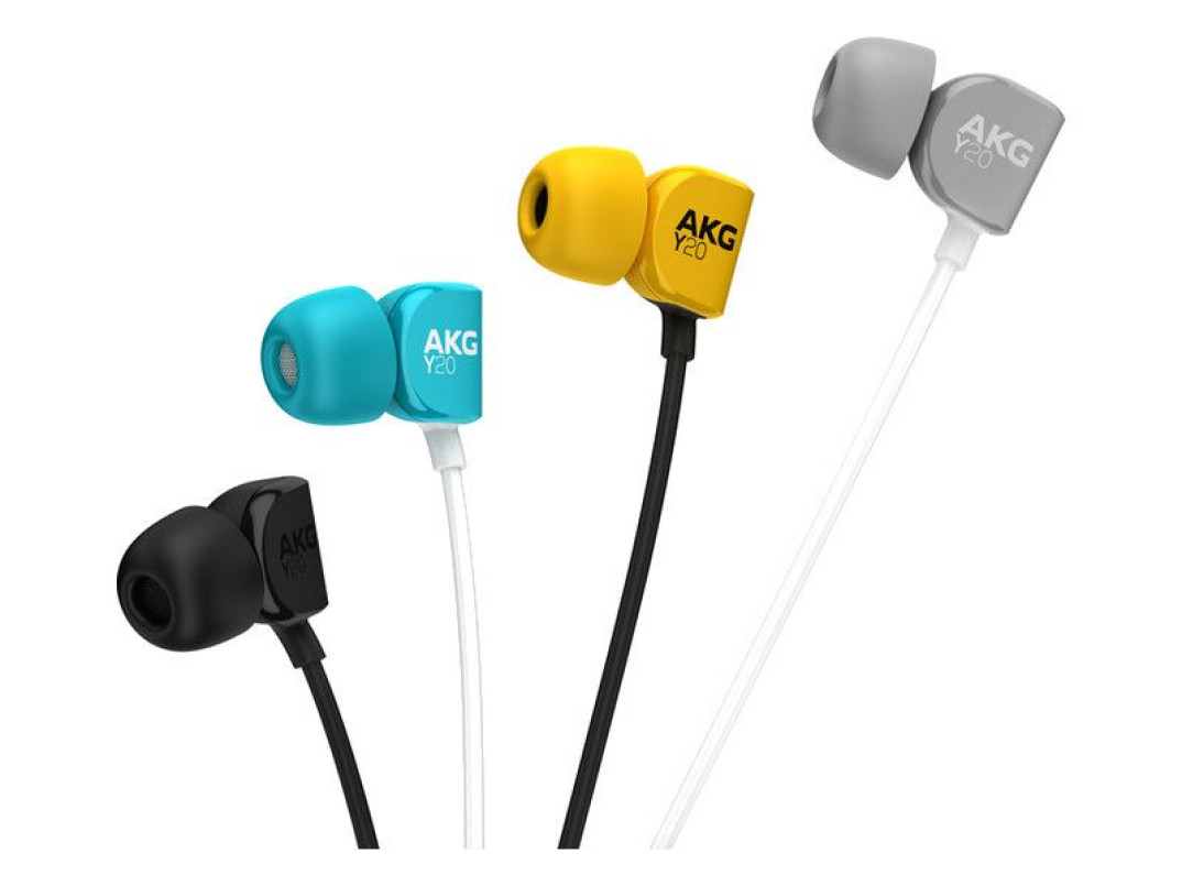 Słuchawki douszne AKG Y20 i Y20U