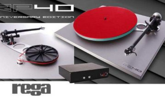 Limitowana wersja gramofonu Rega RP40 Anniversary Edition w salonie Q21