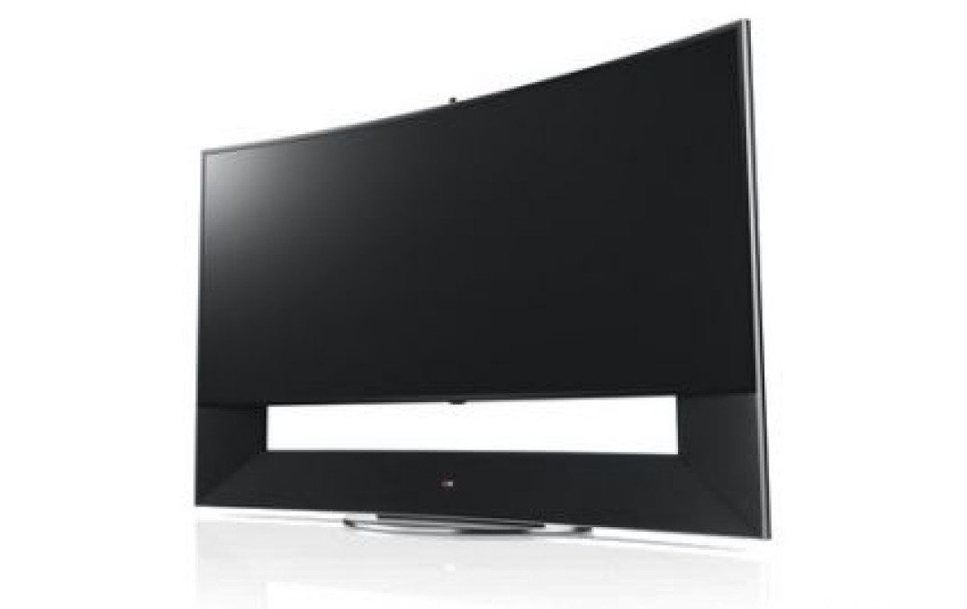 105-calowy zakrzywiony Ultra HD TV od LG