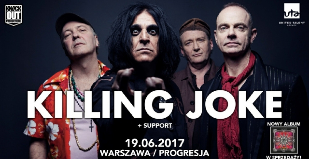 Killing Joke w warszawskiej Progresji