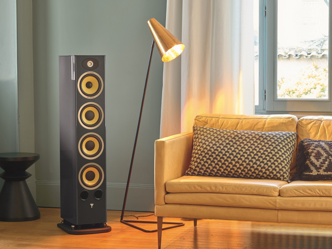 Limitowana wersja kolumn Focal Aria 936 K2 w salonie Q21