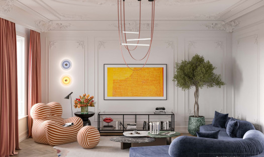 Nowy konkurs Samsunga. Zaprojektuj wnętrze z telewizorem Samsung The Frame i lodówką Bespoke