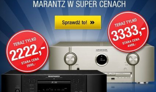 Urządzenia Marantz w dużo niższych cenach do końca sierpnia