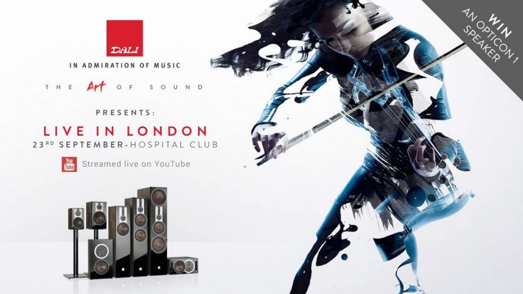 DALI Live In London. Wygraj zestaw głośników OPTICON 1