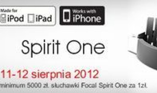 Tylko w ten weekend słuchawki Focal Spirit One za 1 zł w salonie Q21