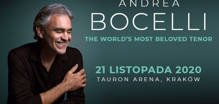 Andrea Bocelli w listopadzie zaśpiewa w Krakowie