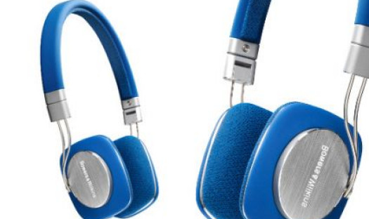 Słuchawki B&amp;W w kolorze blue