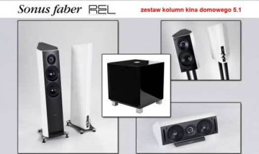 Zestaw kolumn 5.1 Sonus faber / REL w gwiazdkowej cenie w salonie Q21