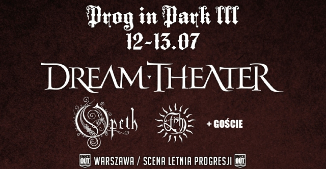 Dream Theater na Prog In Park w Warszawie