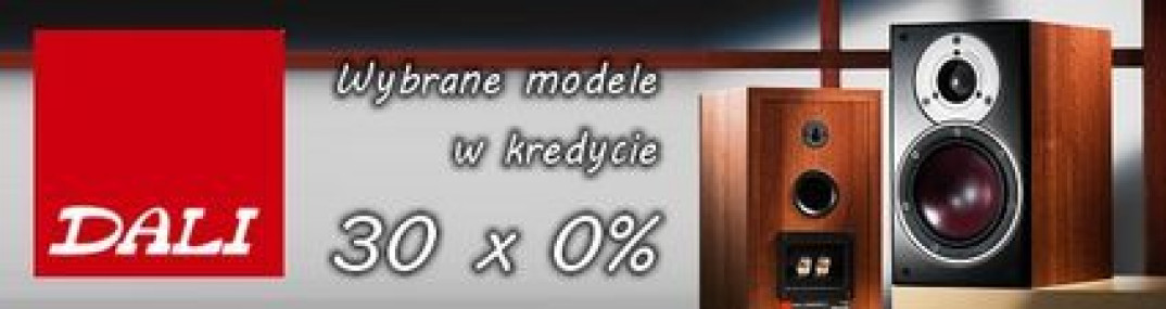 Kolumny Dali w bezpłatnym kredycie 30 x 0 proc. w salonie Q21