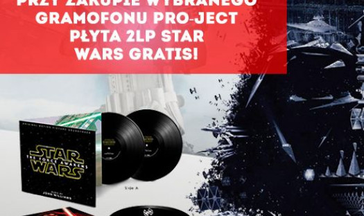 Płyta "Star Wars: The Force Awakens" w prezencie przy zakupie z gramofonami Pro-Ject