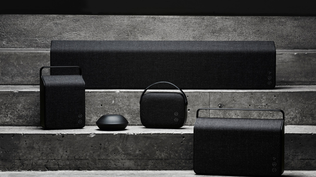 Głośniki bezprzewodowe Vifa w kolorze zimnej czerni