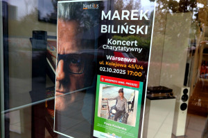 Już jutro, 2 października, minirecital Marka Bilińskiego w warszawskim salonie Nautilus