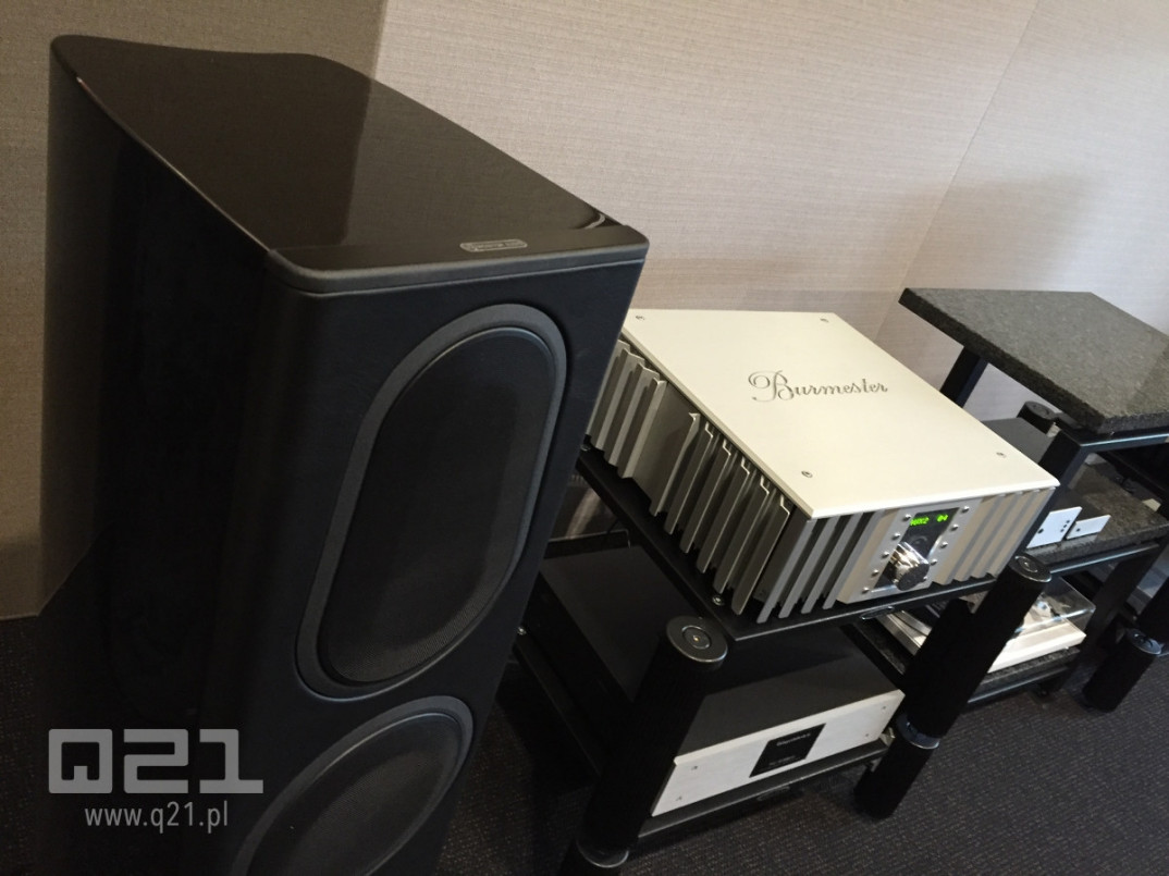 Odsłuchy kolumn Monitor Audio serii Platinum II w salonie Q21