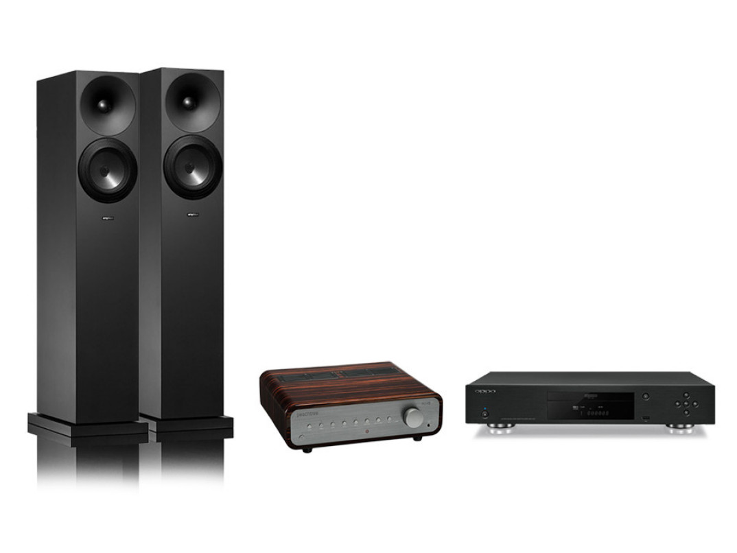 Peachtree Audio nova300 z Oppo UDP-203 i głośnikami Amphion oraz Vienna Acoustics w salonach Top Hi-Fi &amp; Video Design