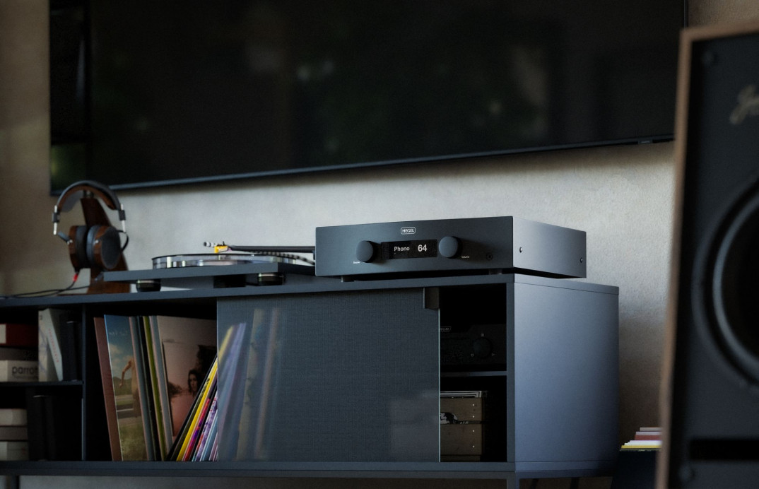Wzmacniacz zintegrowany Hegel H190v - na pokładzie przetwornik C/A i przedwzmacniacz gramofonowy