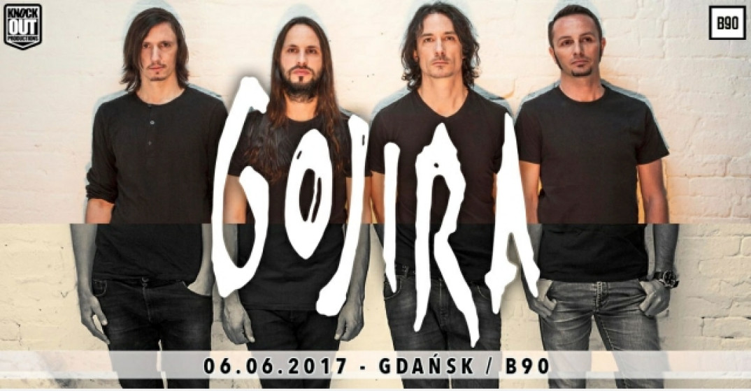 Gojira w gdańskim klubie B90