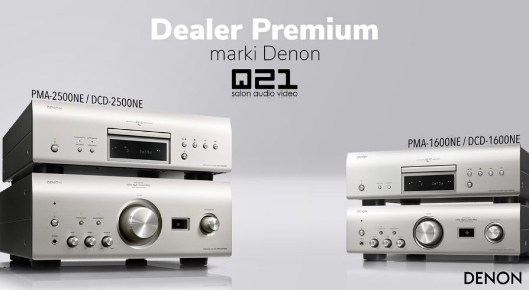 Q21 zaprasza na odsłuchy stereofonicznych serii Denona - 1600 i 2500