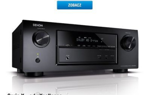 Najnowsze amplitunery wielokanałowe DENON serii "X" w salonie Q21
