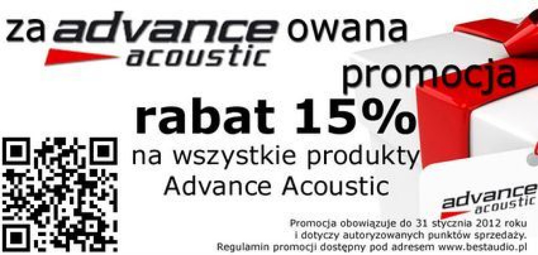 Produkty Advance Acoustic taniej w Best Audio