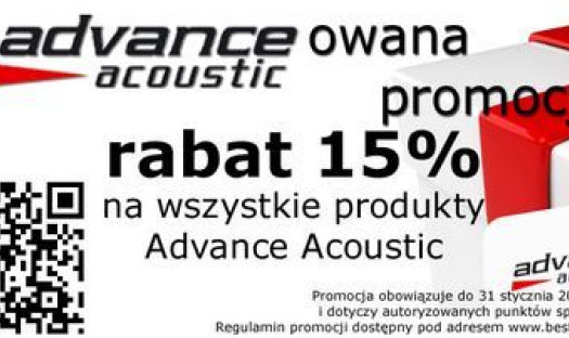 Produkty Advance Acoustic taniej w Best Audio