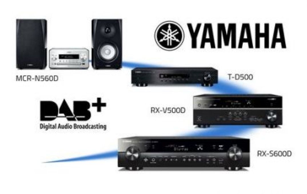 Urządzenia Yamahy z DAB+