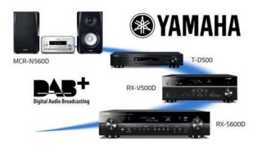 Urządzenia Yamahy z DAB+